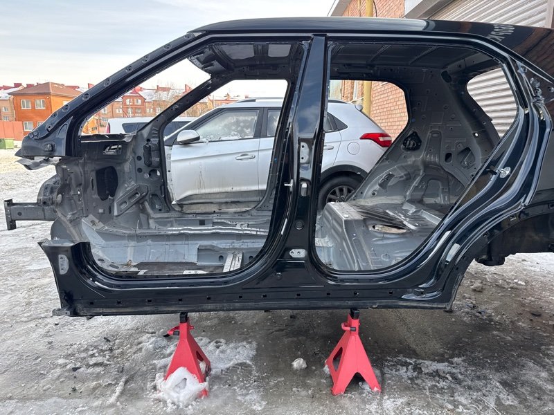 Порог со стойкой Hyundai Creta 2017