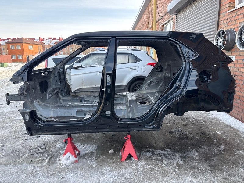 Порог со стойкой Hyundai Creta 2017