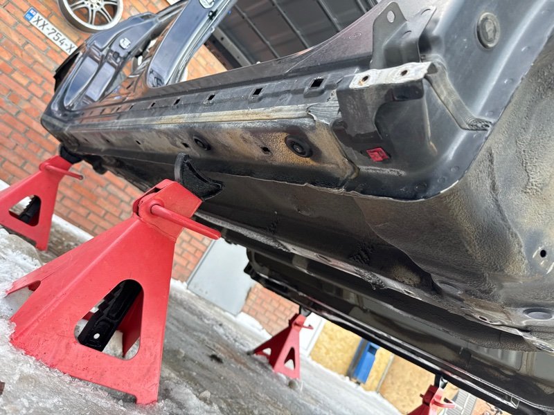 Порог со стойкой Hyundai Creta 2017