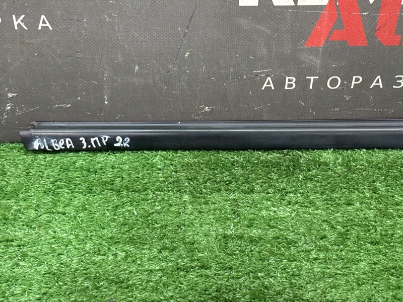 Уплотнитель стекла наружный (Бархотка) Fiat Albea