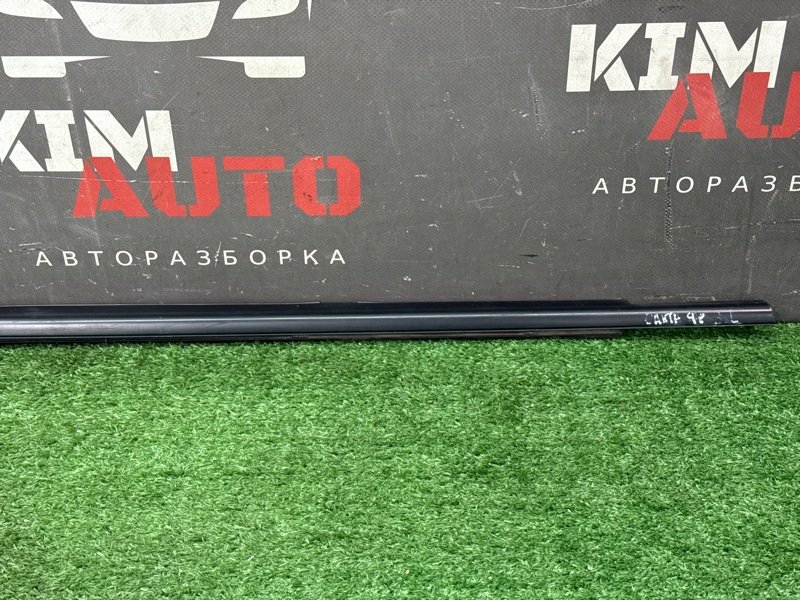 Уплотнитель стекла наружный (Бархотка) Hyundai SantaFe 2