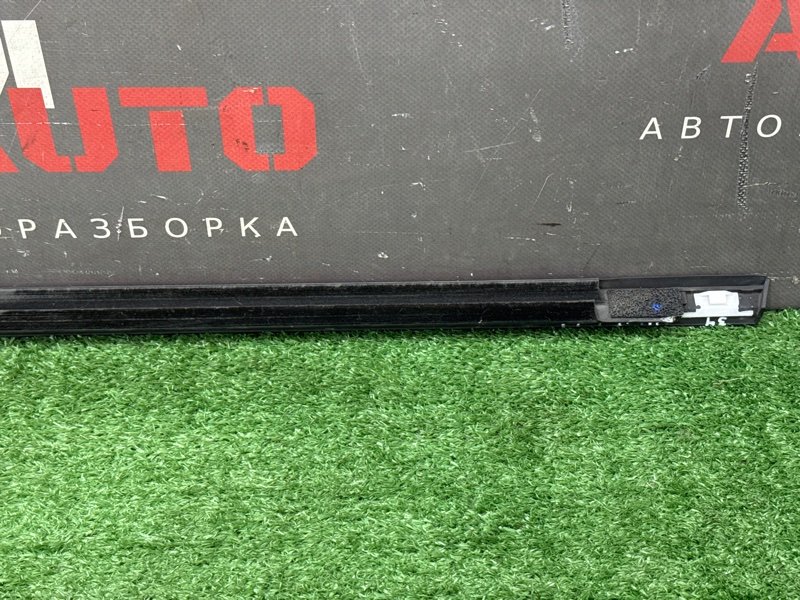 Уплотнитель стекла наружный(Бархотка) Хром Ford Mondeo 4