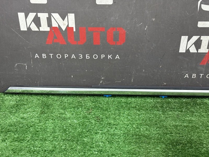 Уплотнитель стекла наружный(Бархотка) Хром Mazda 6