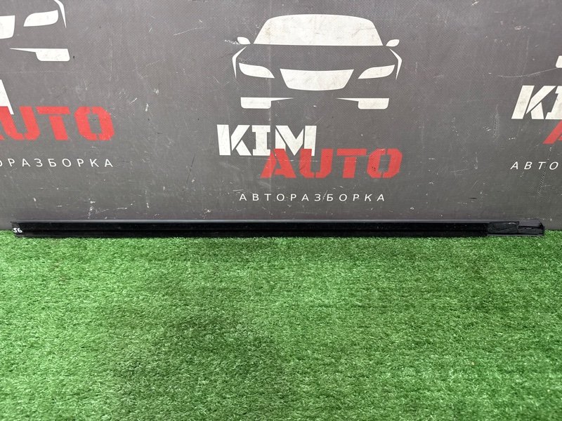 Уплотнитель стекла наружный(Бархотка) Хром Ford Mondeo 4