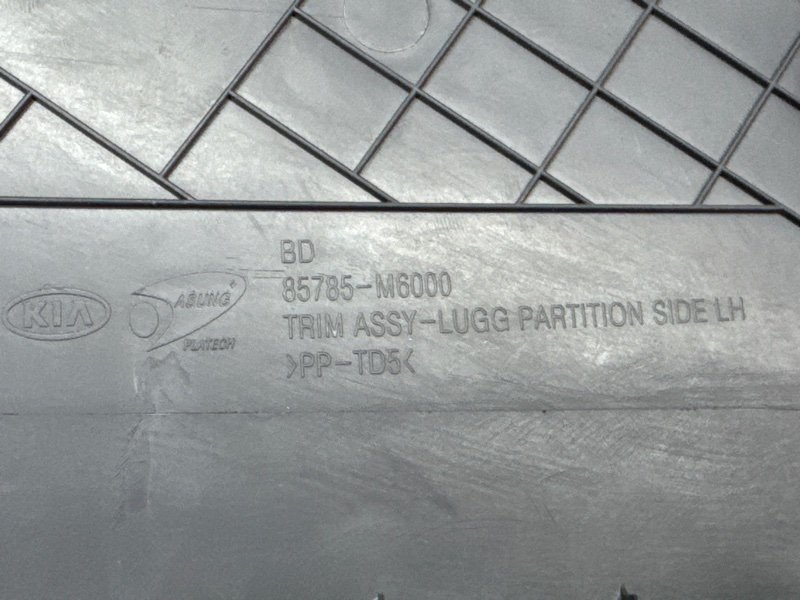 Обшивка багажного отсека Kia Cerato 4 2021 BD