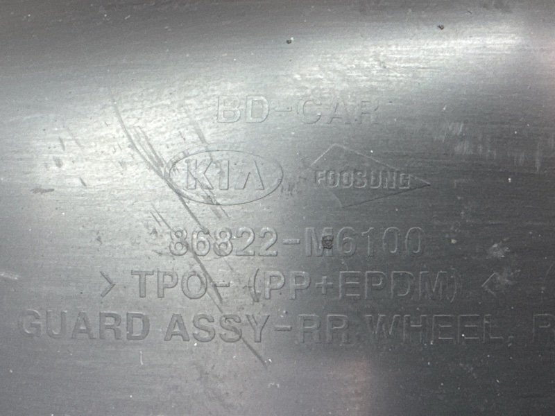Подкрылок Kia Cerato 4 2021 BD