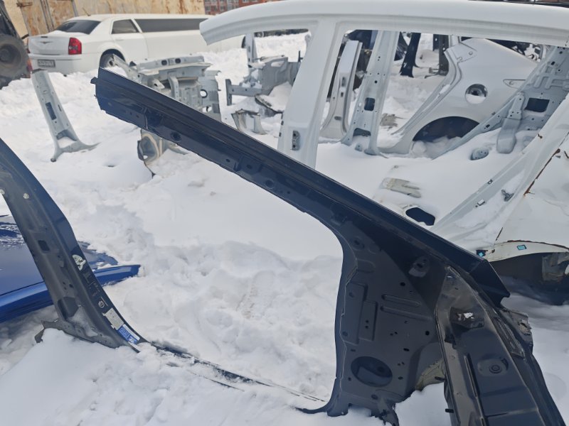 Стойка лобового стекла (банан) Hyundai Solaris 1 2013 RB