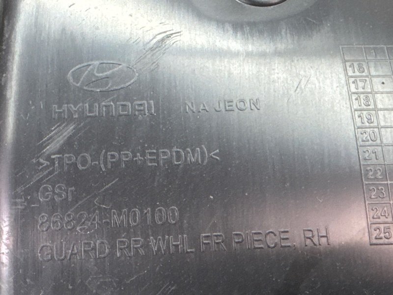 Подкрылок Hyundai Creta 2017 GS