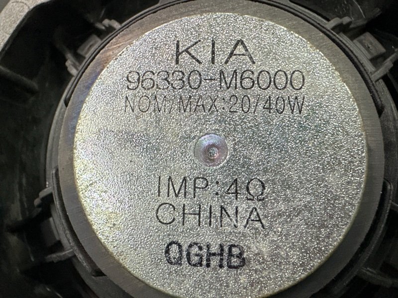 Динамик штатный Kia Cerato 4 2021 BD