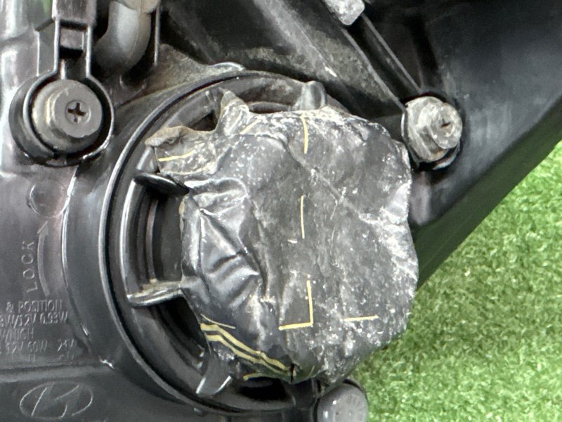 Фара галогеновая с ДХО Hyundai Creta 2017 GS