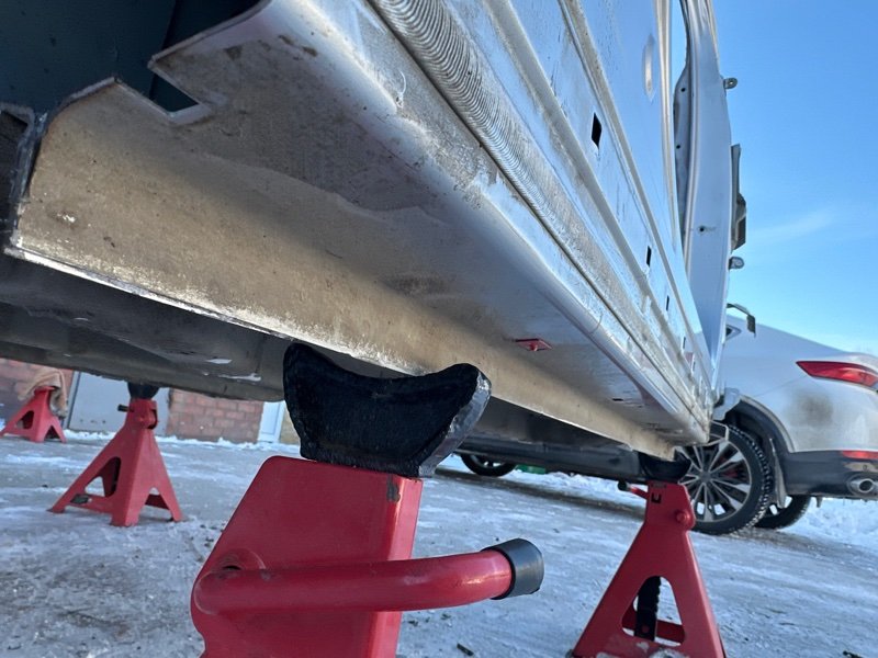 Порог со стойкой Hyundai Creta 2021 GS