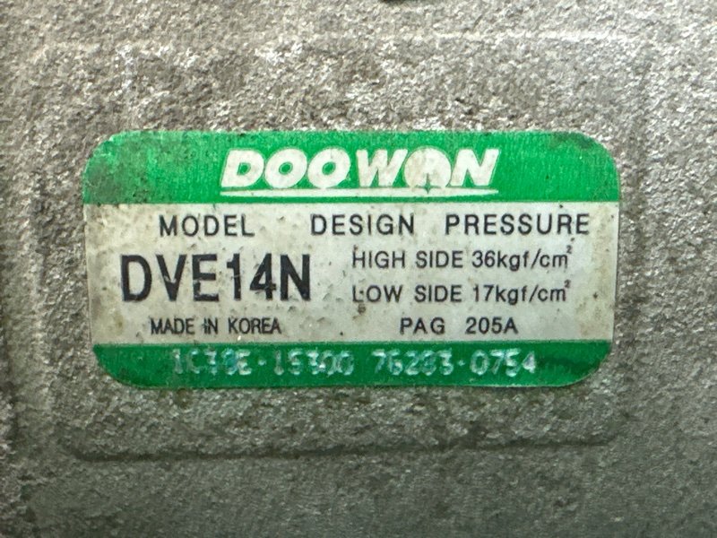 Компрессор кондиционера Hyundai Creta 2017 GS