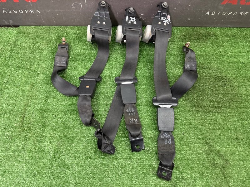 Ремни безопасности Hyundai Solaris 1 2013 RB
