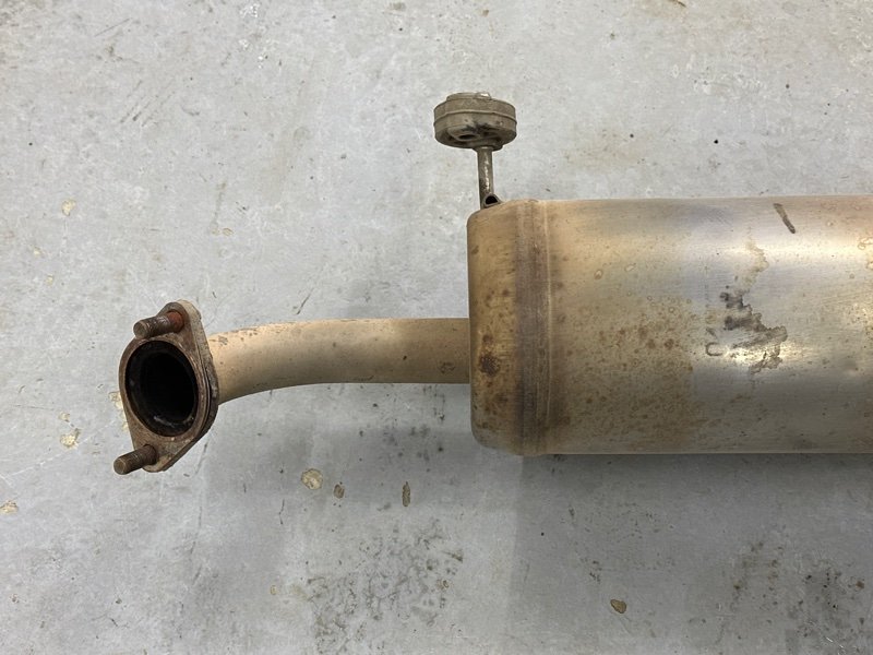 Глушитель задняя часть (Банка) Hyundai Solaris 1 2013 RB