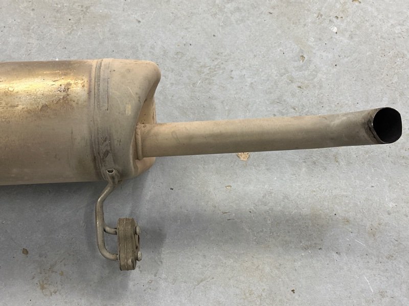 Глушитель задняя часть (Банка) Hyundai Solaris 1 2013 RB