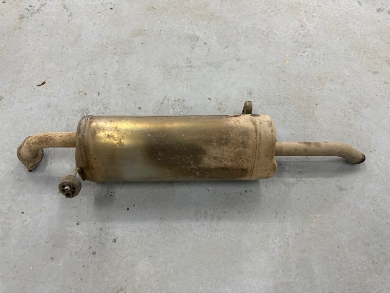 Глушитель задняя часть (Банка) Hyundai Solaris 1 2013 RB