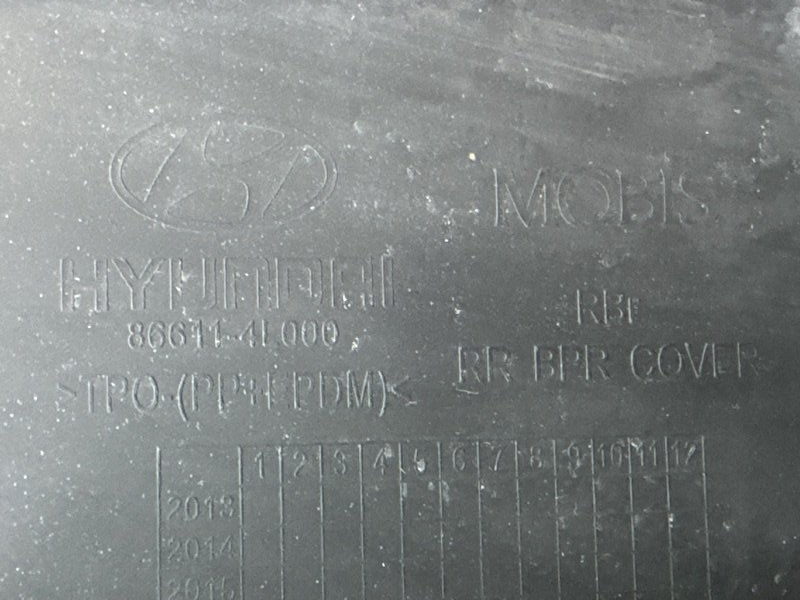 Бампер задний Hyundai Solaris 1 2013 RB