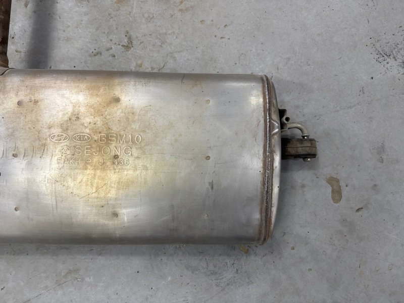 Глушитель задняя часть (Банка) Hyundai Creta 2021 GS