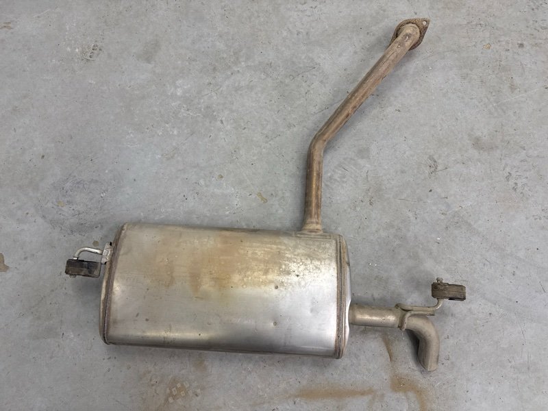 Глушитель задняя часть (Банка) Hyundai Creta 2021 GS