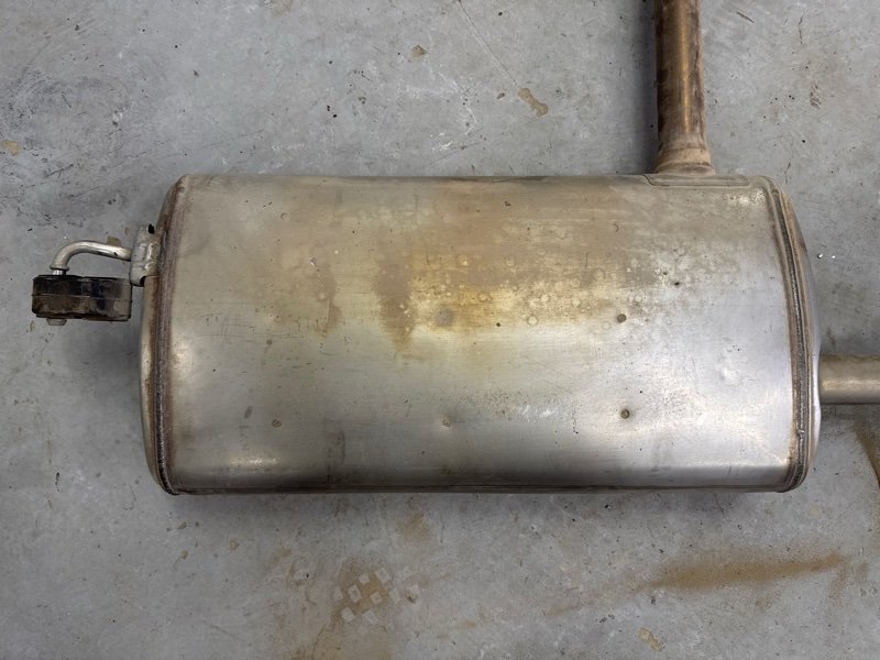 Глушитель задняя часть (Банка) Hyundai Creta 2021 GS