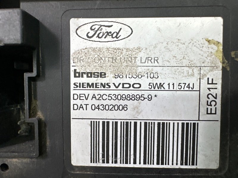 Мотор стеклоподъемника Ford Focus 2