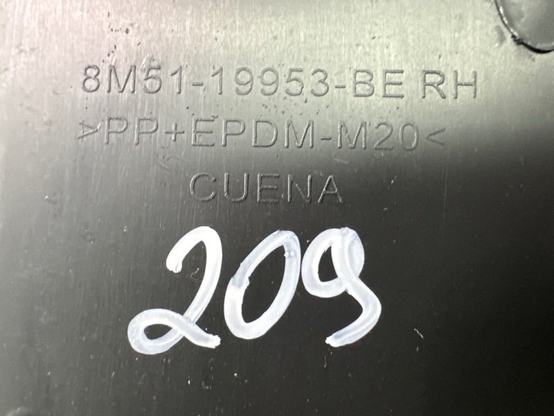 Заглушка ПТФ Ford Focus2