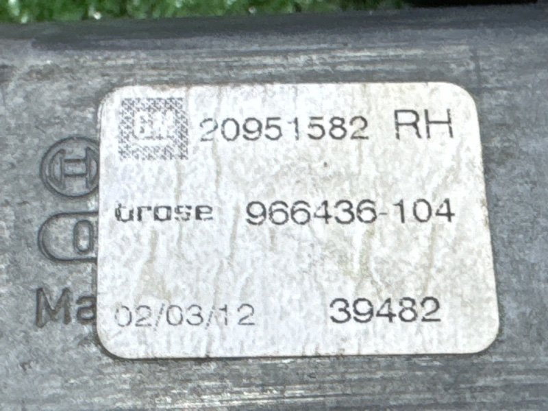 Механизм стеклоподъёмника Opel Astra J