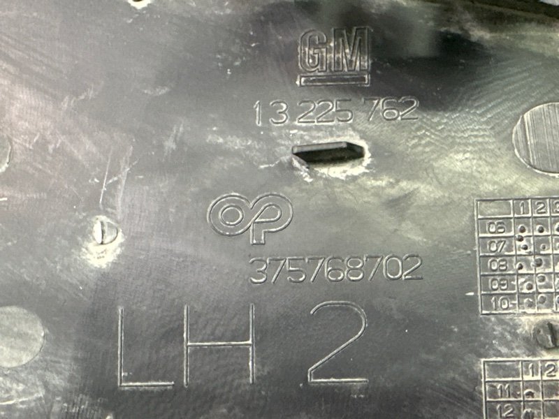 Заглушка ПТФ Opel Astra H