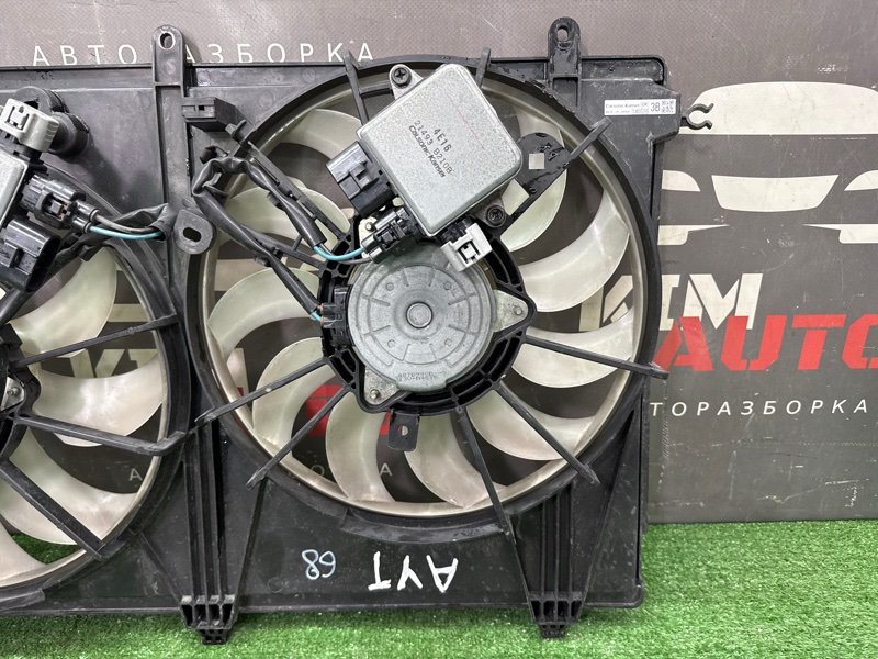 Вентилятор охлаждения с диффузором в сборе Mitsubishi Outlander GF