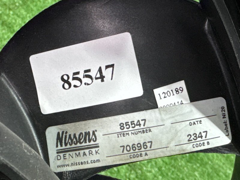 Вентилятор охлаждения с мотором Volkswagen Passat B5