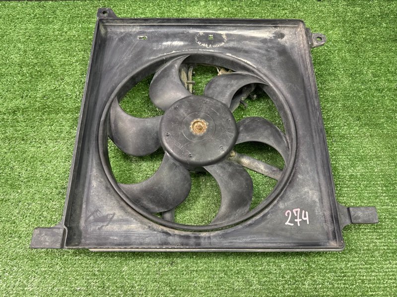 Вентилятор охлаждения с диффузором в сборе Daewoo Nexia