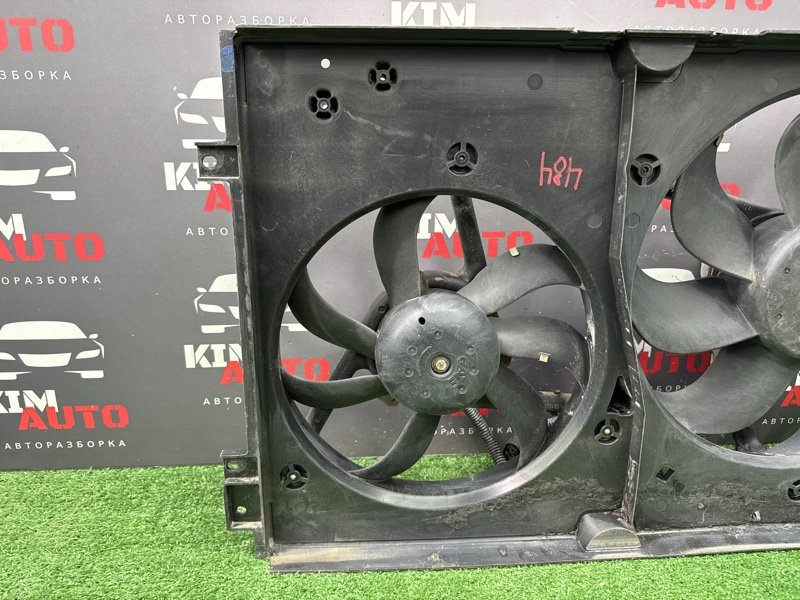 Кассета радиаторов с вентилятором Skoda Octavia A4