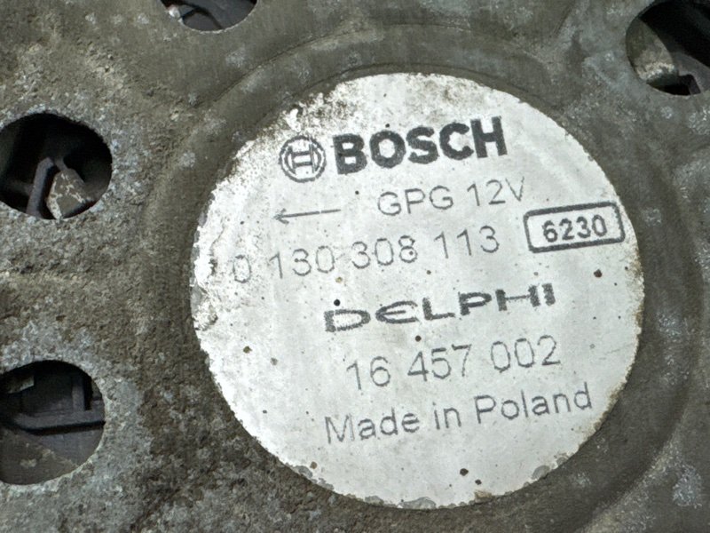 Вентилятор охлаждения радиатора Opel Astra J