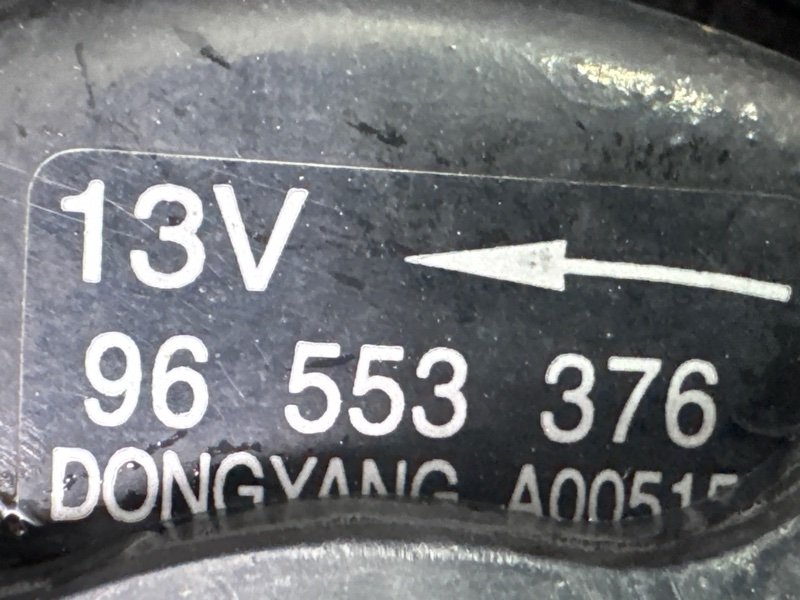 Вентилятор охлаждения радиатора Chevrolet Lacetti