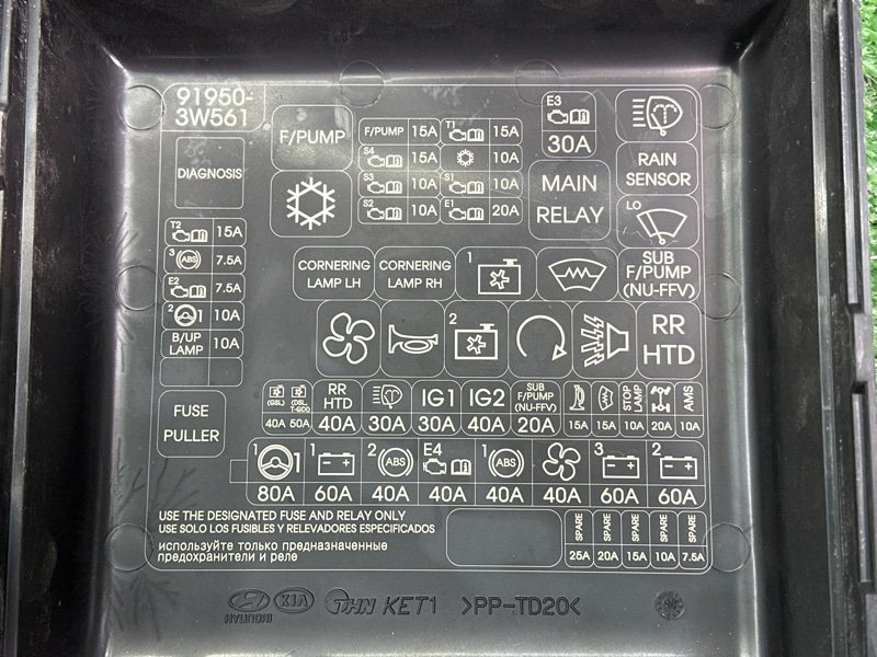 Проводка моторного отсека с блоком предохранителей Kia Sportage 3 2015 SL