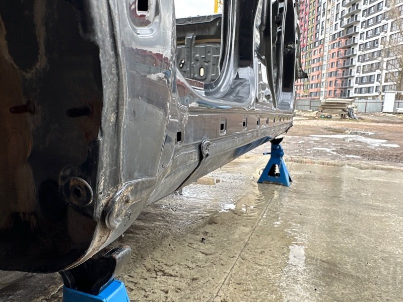 Порог со стойкой Kia Sportage 3 2015 SL