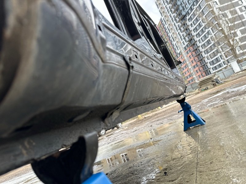 Порог со стойкой Kia Sportage 3 2015 SL