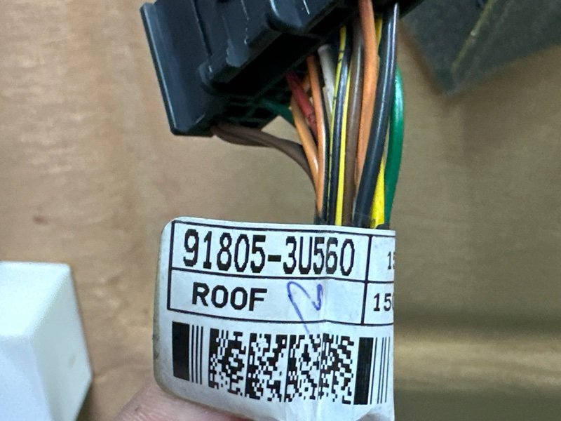 Обшивка потолка Kia Sportage 3 2015 SL