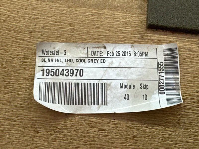 Обшивка потолка Kia Sportage 3 2015 SL