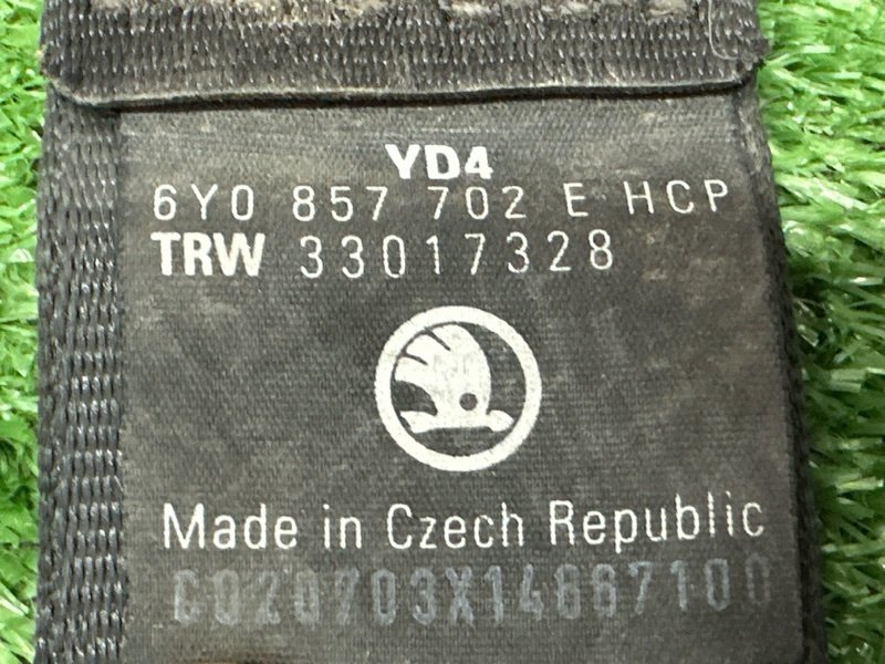 Ремни безопасности Skoda Fabia 1