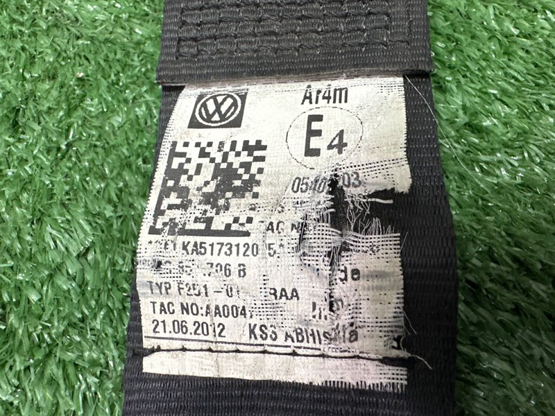 Ремни безопасности Volkswagen Polo 5