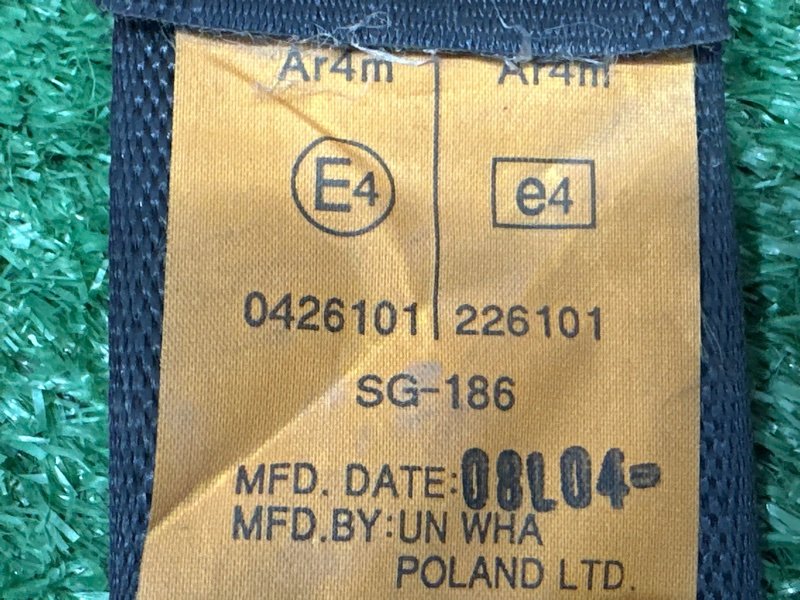 Ремни безопасности Chevrolet Lanos