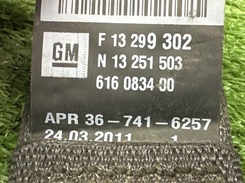 Ремни безопасности Opel Astra J