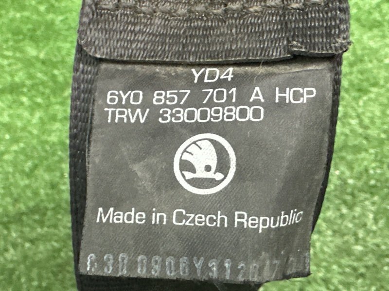 Ремень безопасности Skoda Fabia 1