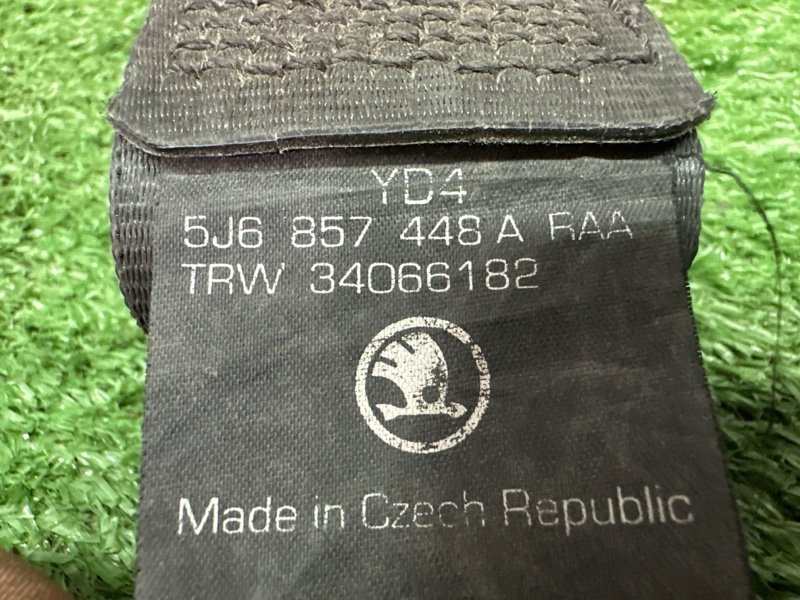 Ремень безопасности Skoda Fabia 2