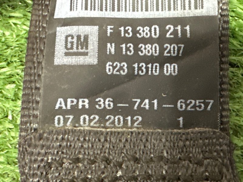 Ремень безопасности Opel Astra J