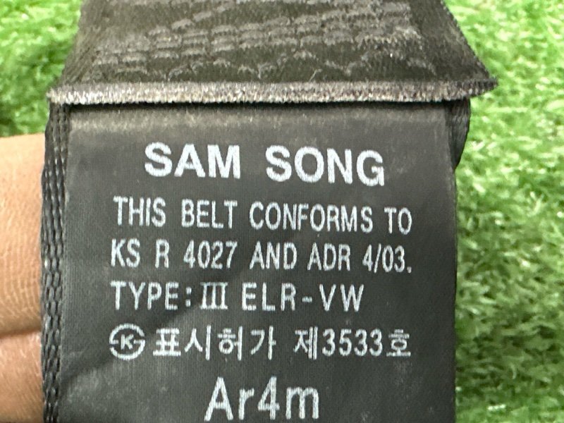 Ремень безопасности Chevrolet Spark