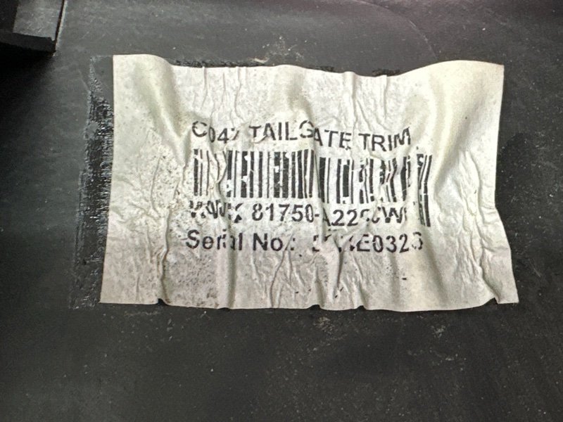 Обшивка крышки багажника Kia Ceed 2 2015 SW