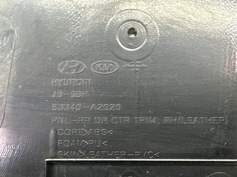 Обшивка двери Kia Ceed 2 2015 SW