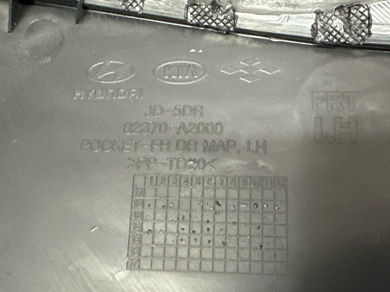 Обшивка двери Kia Ceed 2 2015 SW